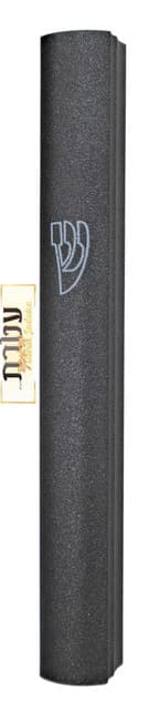 בית מזוזת אלומיניום פרופיל שין מודפסת עם דבק דו צדדי פקק גומי – צבע אפור נצנץ